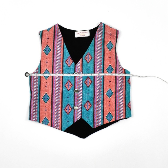 Vintage Grandma Boy's Pattern Vest - Picture 6 of 7